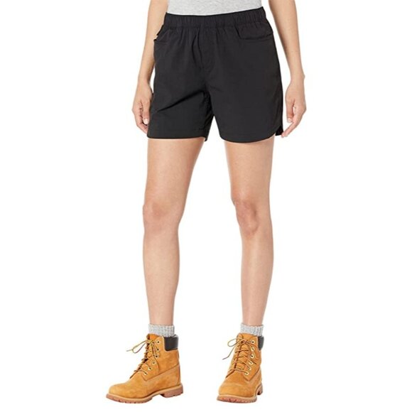 Carhartt Women's Force Relaxed Fit Work Shorts 5 in Black, XXL‎ - Picture 1 of 2